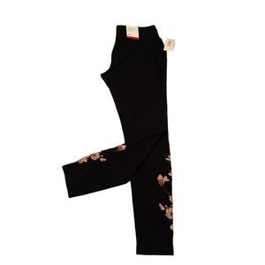 NWT Style & Co Black Leggings mid rise comfort waist Women Sz S NWT
